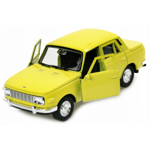 008843 Kovový model auta - Nex 1:34 - Wartburg 353 Žlutá