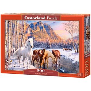 4783 Puzzle Castorland - Stádo koní 500 dílků