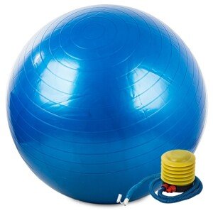 0038 DR Fitness míč s pumpou 65cm Modrá