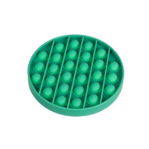 DR Antistresová senzorická hračka Push Pop Bubble - ROUND Žlutá