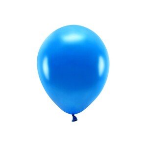 ECO30M-074-10 Party Deco Eko metalizované balóny - Biele 30cm, 10ks 074