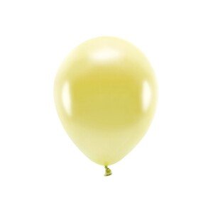 ECO30M-019J-10 Party Deco Eko metalizované balóny - Biele 30cm, 10ks 019J