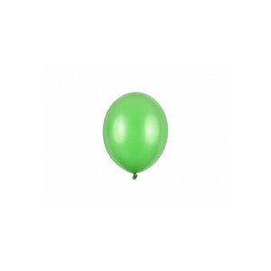 SB5M-102J Party Deco Eko mini metalické balony - 12cm, 10ks Zelená