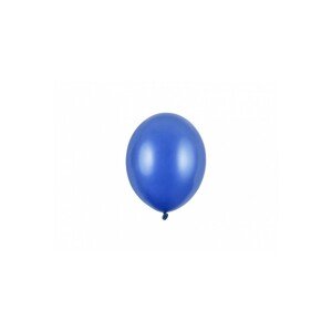 SB5M-083C Party Deco Eko mini metalické balony - 12cm, 10ks Tmavě modrá
