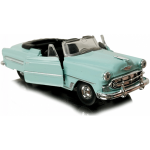 008751 Kovový model auta - Old Timer 1:34-1953 Chevrolet Bel Air (Open Top) Modrá