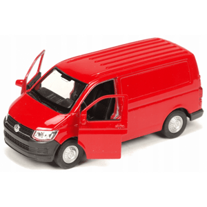 008805 Kovový model auta - Nex 1:34 - VW Transporter T6 VAN Červená
