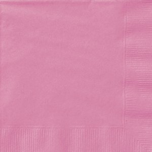 Ubrousky jednobarevné Hot pink - 33x33cm 20ks