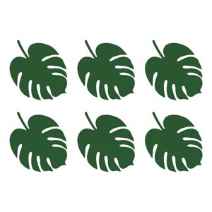JMENOVKY Aloha zelené listy 6ks