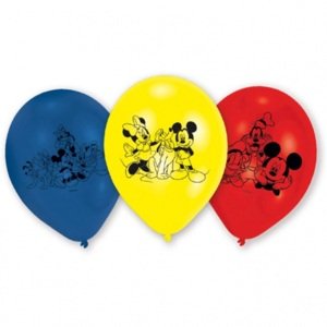 Balónky Mickey Mouse 23 cm 6 ks
