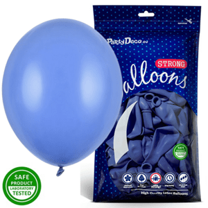 Balónek latexový 27 cm modrý 100 ks