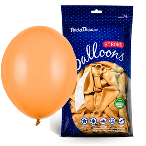 Balónky latexové 27 cm oranžový 100 ks