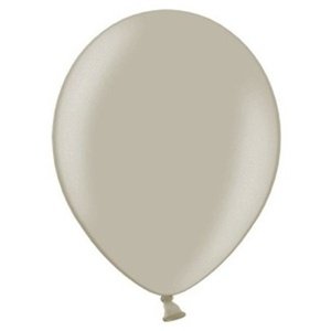 Balónky latexové 27 cm šedá 100 ks