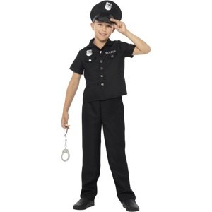 Kostým dětský Policista černý