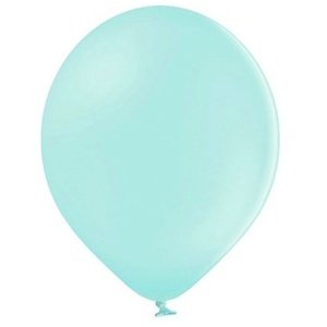 Balónek latexový 27 cm světle mintová 100 ks