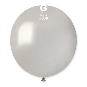 Balón stříbrný 48 cm