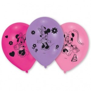 Balónky latexové Minnie 25,4 cm 10 ks