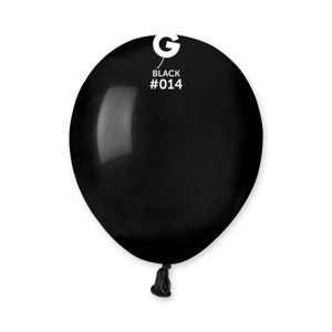 Balónky dekorační 13 cm černé 100 ks