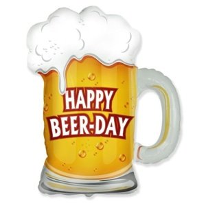 Balónek fóliový Happy Beer-Day