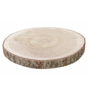 Deska dřevěná kulatá 24 x 2 cm