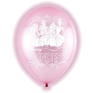 Balónky latexové LED Disney Princess 27,5 cm 5 ks