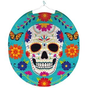 HALLOWEEN LAMPION Day Of The Dead 25cm