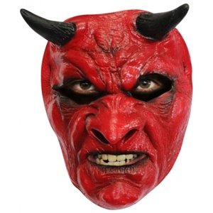 Čertovská maska  latexová Ďábel