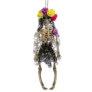 Halloween Dia de los Muertos - Závěsná dekorace nevěsta 40 cm