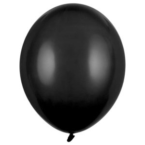 Balónky latexové 27 cm černé 50 ks
