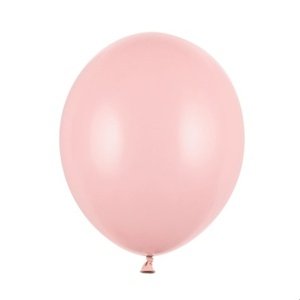 Balónky latexové pastelové světle růžové 12 cm 100 ks