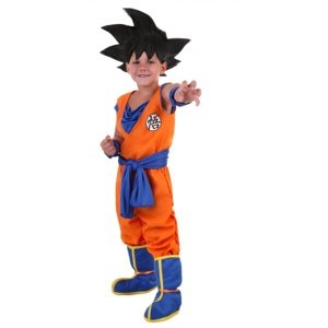 Kostým dětský Goku 6-7 let (vel. 116-122 cm)