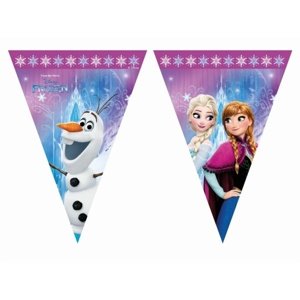 Girlanda vlaječková Frozen 1 ks