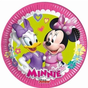 Minnie Happy Helpers - Talířky papírové  20cm 8 ks