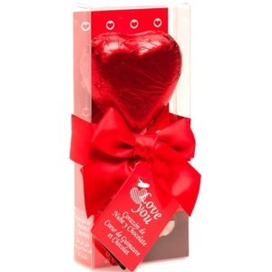 Čokoládový dárek - lízátko Srdce 35 g