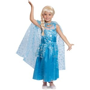 Kostým dětský Frozen Elsa vel. 6-8 let (116 – 134 cm)