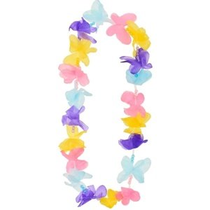 Věnec havajský, barevní motýlci 1 ks