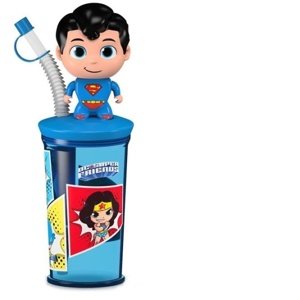 Superman - Kelímek s figurkou superhrdiny a cukrovinkou