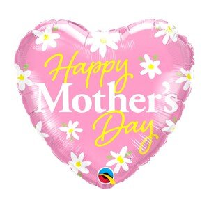 Balónek fóliový "Happy Mother's Day" 46 cm