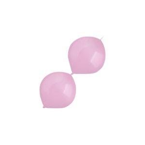 Balónky latexové spojovací dekoratérské perleťové růžové 15 cm 100 ks