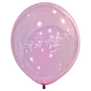 Balónky latexové dekoratérské Droplets růžové 13 cm 100 ks