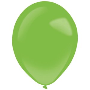 Balónky latexové dekoratérské pastelové zelené 27,5 cm 50 ks