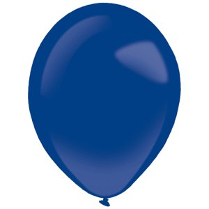 Balónky latexové dekoratérské Fashion modré 35 cm 50 ks