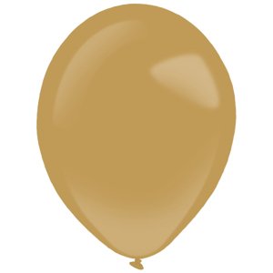 Balónky latexové dekoratérské Fashion mokka hnědé 35 cm 50 ks