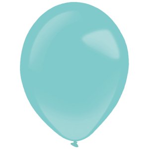 Balónky latexové dekoratérské Fashion aquamarine 27,5 cm 50 ks