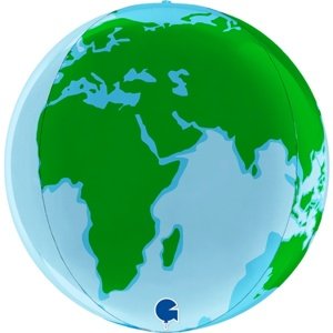 Balónek fóliový Zeměkoule 38 cm