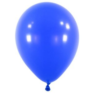 Balónky latexové dekoratérské Crystal modré 27,5 cm 50 ks