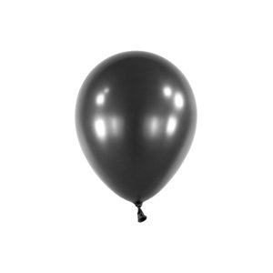 Balónky latexové dekoratérské Pearl černé 12 cm 100 ks