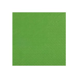 Ubrousky papírové zelené 21 x 20 cm 10 ks