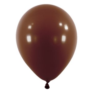 Balónky latexové dekoratérské Fashion Čokoláda 35 cm 50 ks