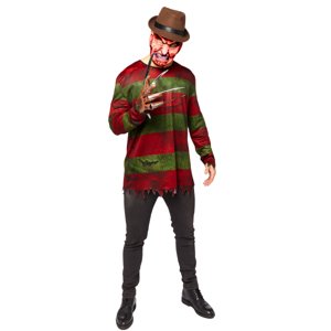 Halloween kostým -  pánský Freddy Krueger vel. S