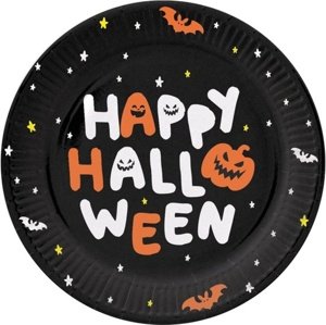 Halloween Happy - Talíře papírové 23 cm 8 ks